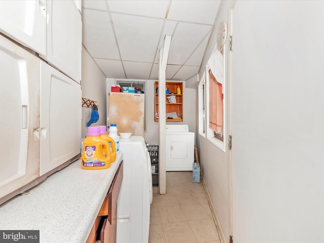 washroom featuring separate washer and dryer