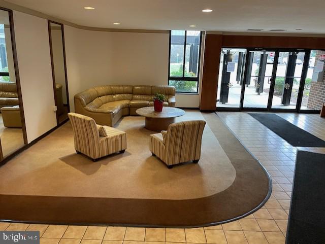 view of community lobby