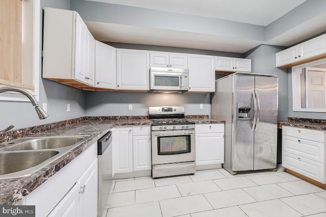 1636 N Bentalou St, Baltimore, MD 21216 - kitchen featuring a sink, white cabinetry, and stainless steel appliances