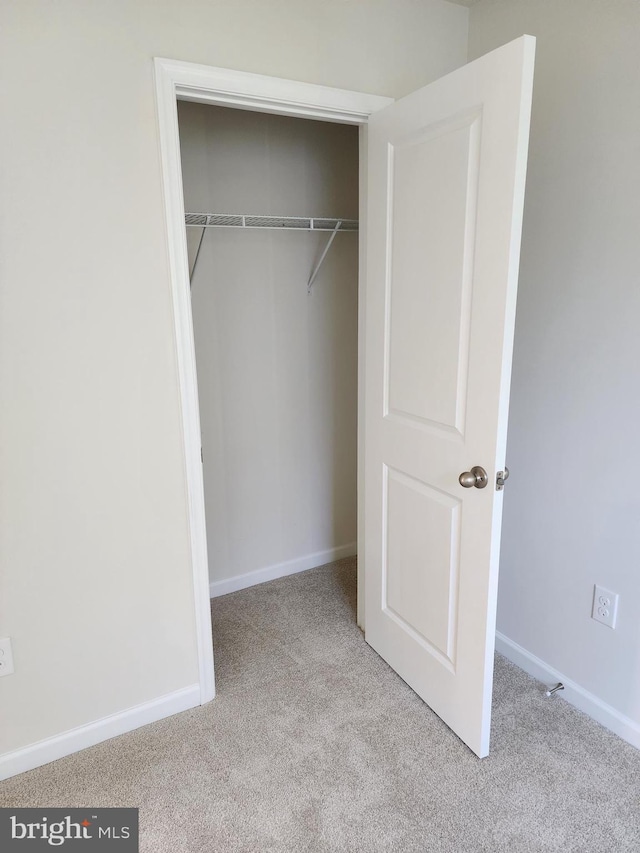 view of closet