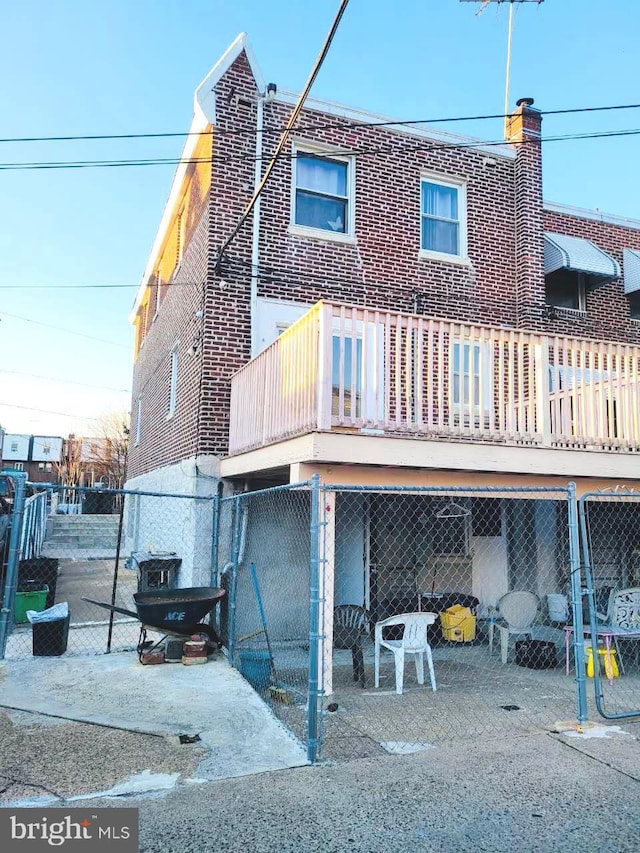 view of rear view of house