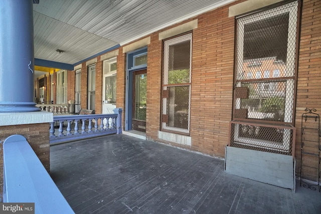 view of patio / terrace featuring a porch