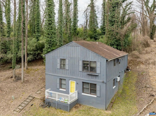 exterior space featuring a porch