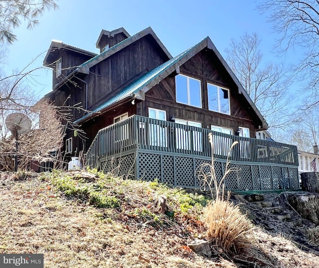 view of rear view of house