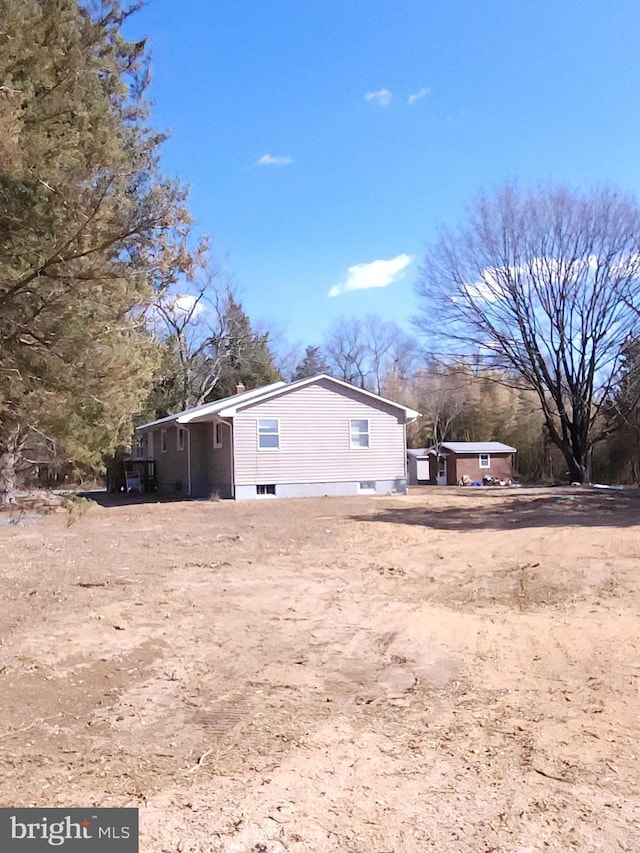 view of property exterior