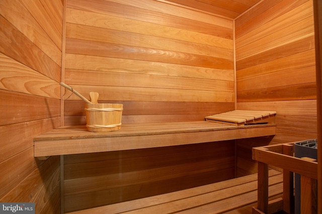 view of sauna / steam room