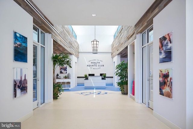 view of hallway