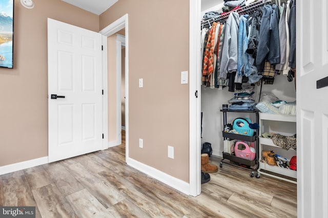 view of closet