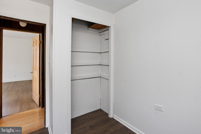 view of closet