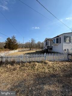 exterior space with fence