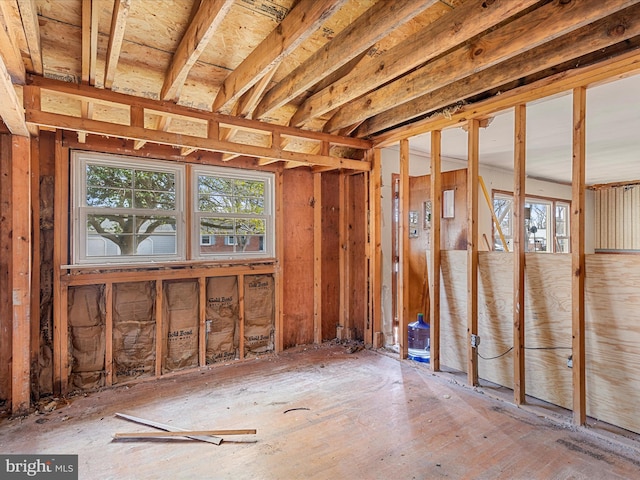 miscellaneous room with plenty of natural light