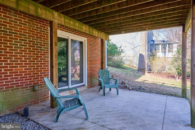 view of patio