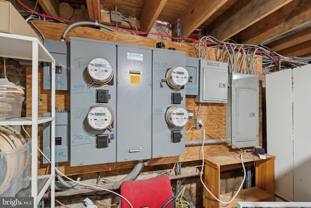 utilities with electric panel