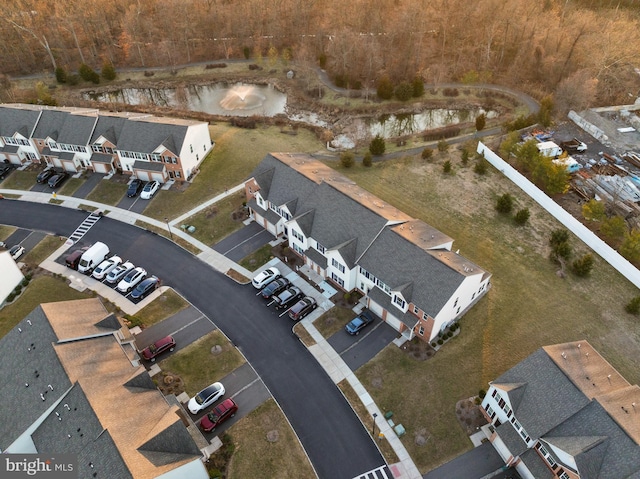 birds eye view of property featuring a residential view