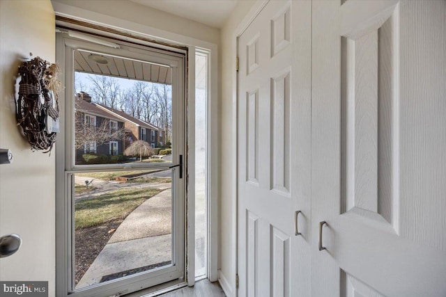 view of entryway