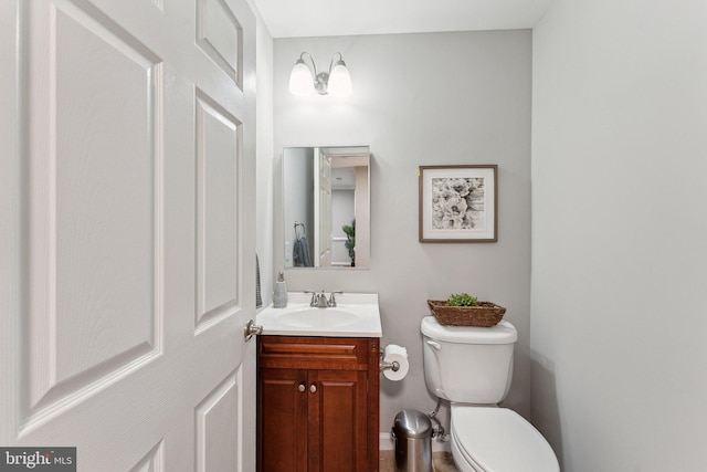 6603 Netties Ln Unit 1706, Alexandria, VA 22315 - bathroom with vanity and toilet
