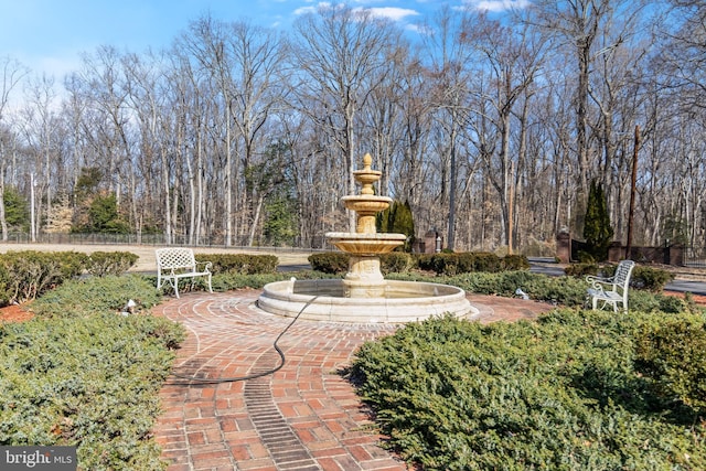 view of patio / terrace with fence