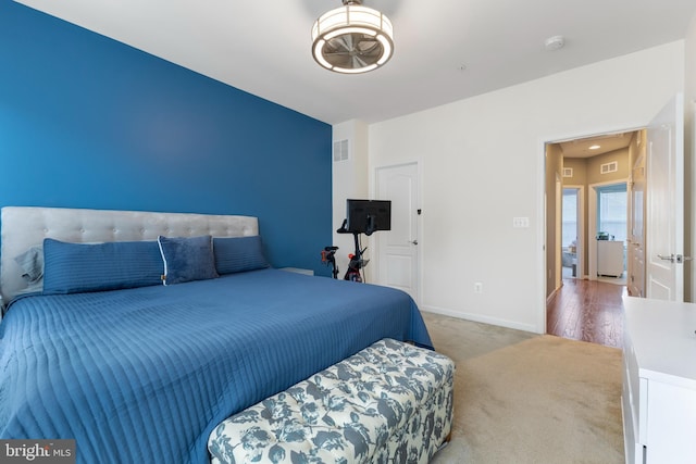 12831 Clarksburg Square Rd, Clarksburg, MD 20871 - bedroom featuring visible vents, baseboards, and carpet flooring