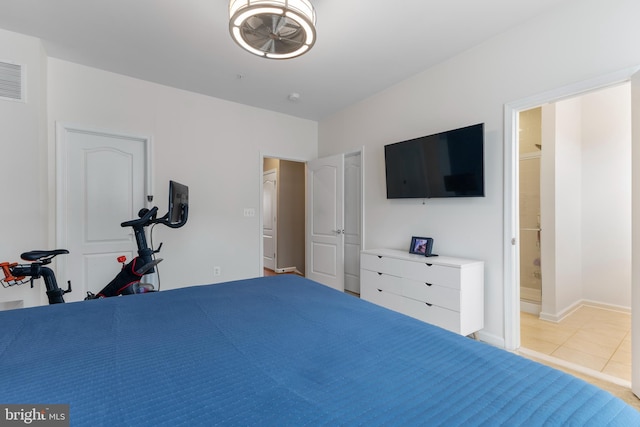 12831 Clarksburg Square Rd, Clarksburg, MD 20871 - tiled bedroom featuring ensuite bath