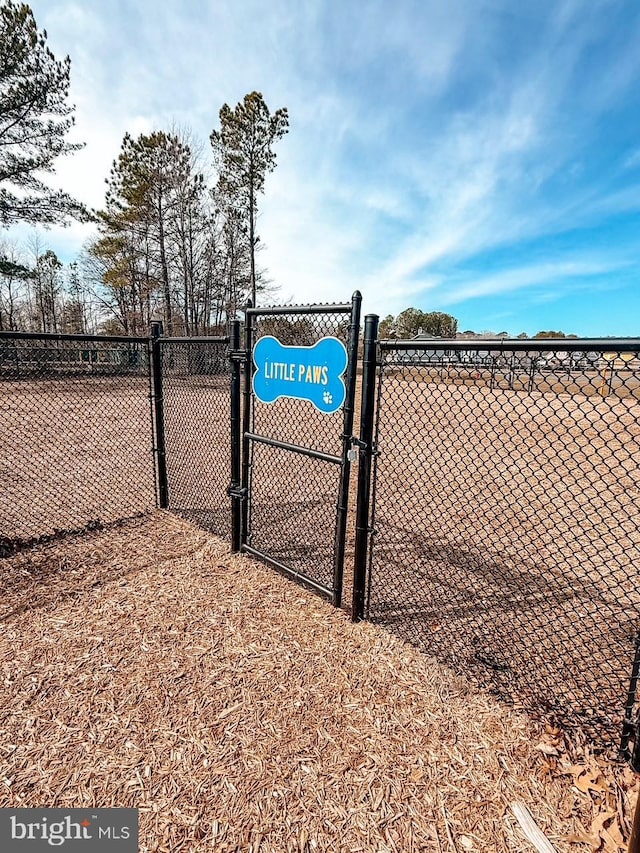 details featuring a gate and fence