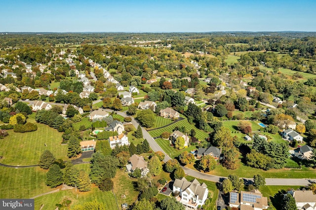 aerial view