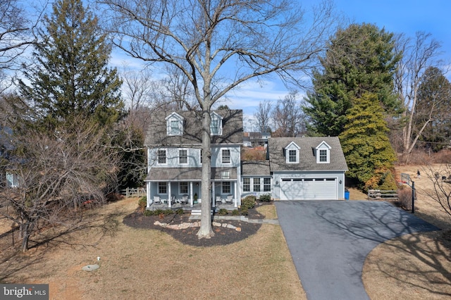 631 Monument Ave, Malvern, PA 19355 - view of front of home with covered porch and driveway