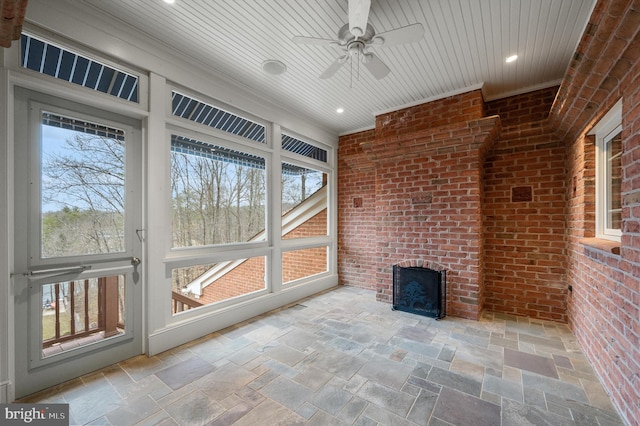 291 Lake Serene Dr, Winchester, VA 22603 - view of unfurnished sunroom