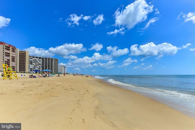 water view with a beach view