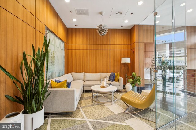 1400 Lancaster St Unit 605, Baltimore, MD 21231 - community lobby featuring visible vents