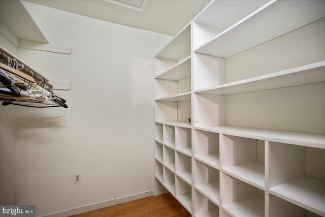 interior space featuring wood finished floors