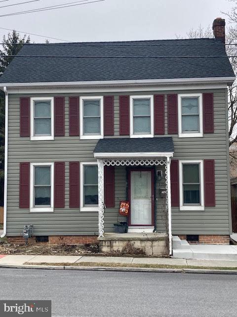 multi unit property with a chimney