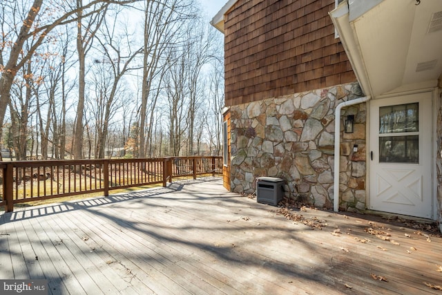 deck with visible vents