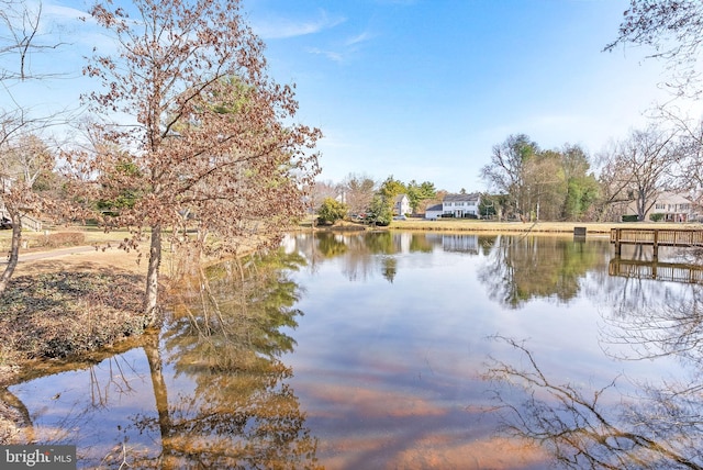 property view of water