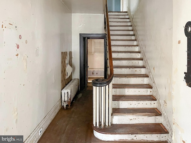 view of staircase