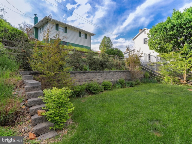 731 Fayette St, Cumberland, MD 21502 - view of yard with fence