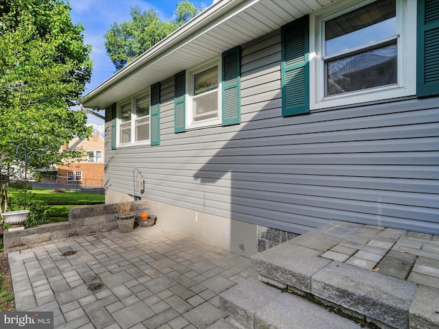 731 Fayette St, Cumberland, MD 21502 - view of home's exterior with a patio area