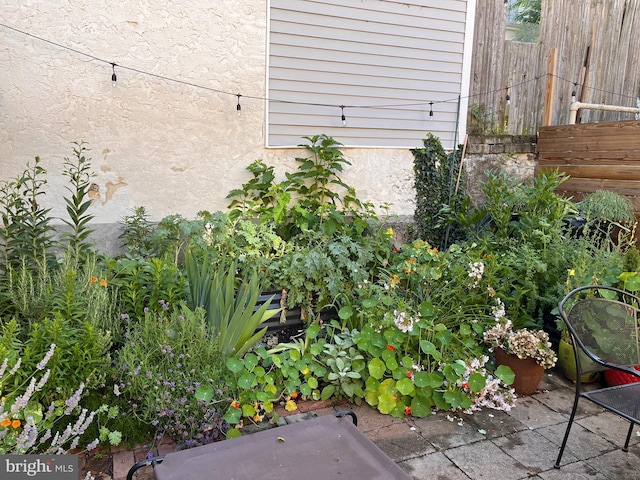 view of patio / terrace with fence