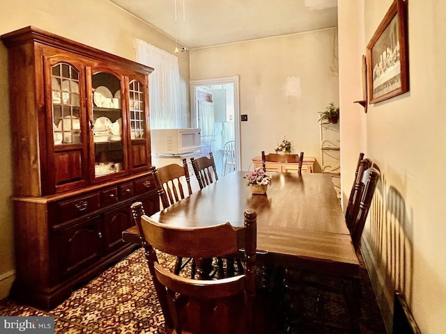 view of dining room