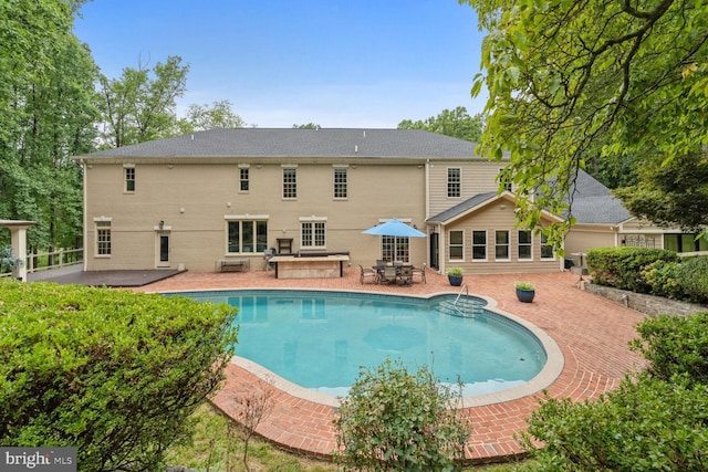 pool featuring a patio