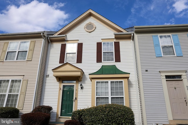 view of townhome / multi-family property