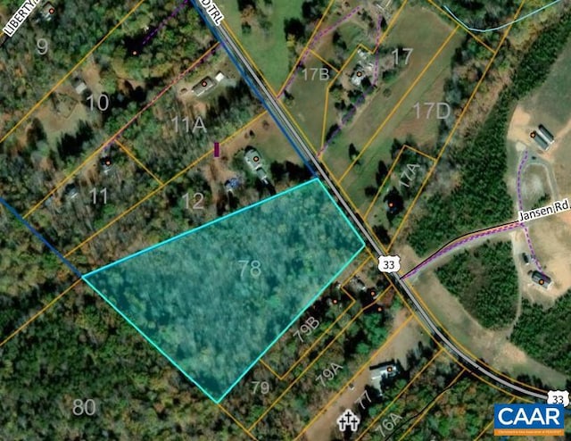 Spotswood Trl Unit 78, Eheart VA, 22923 land for sale