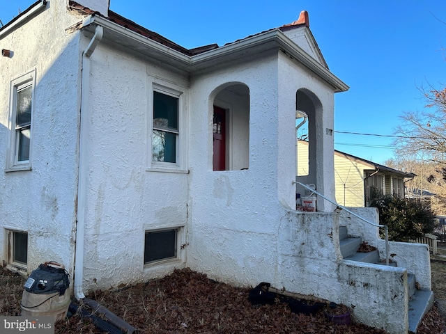 6218 61st Pl, Riverdale, MD 20737 - view of side of property featuring stucco siding