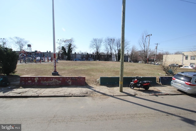 view of road