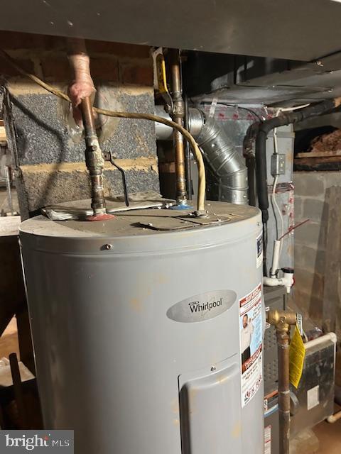 utilities featuring water heater