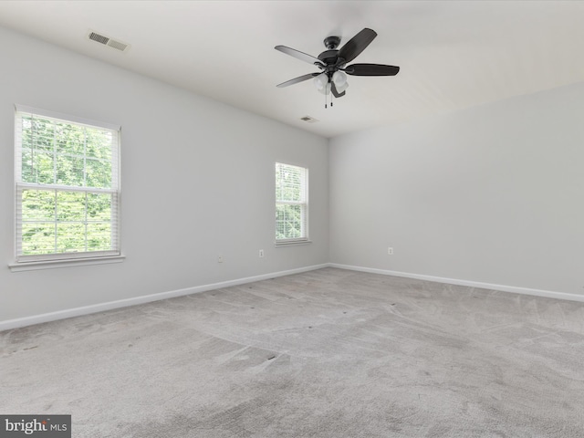 325 Quinton Oaks Cir, Stephens City, VA 22655 - spare room with carpet and a ceiling fan
