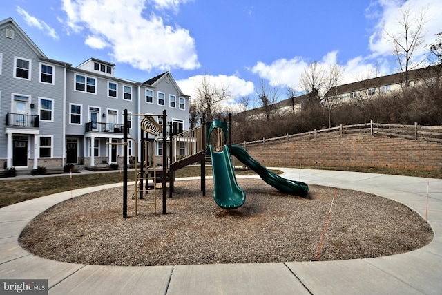 view of community playground