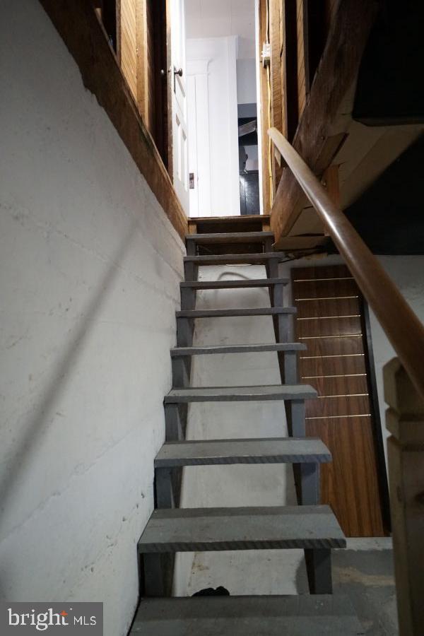 view of staircase