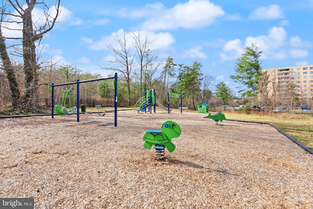 view of community playground