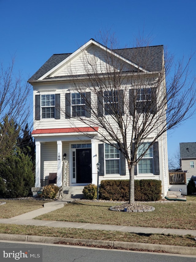 view of front of house