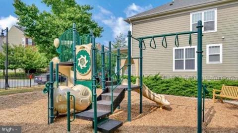 view of community playground